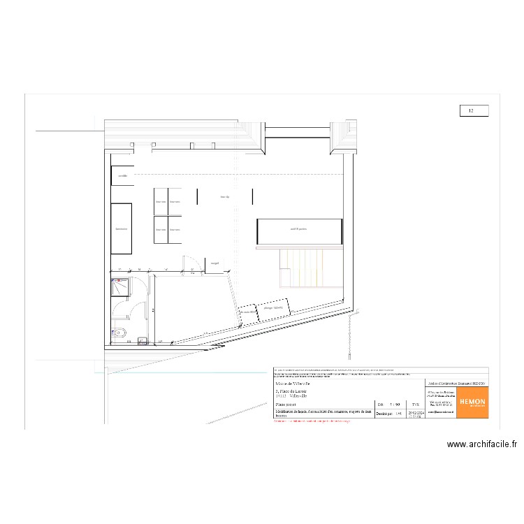 saquana etagev3. Plan de 0 pièce et 0 m2