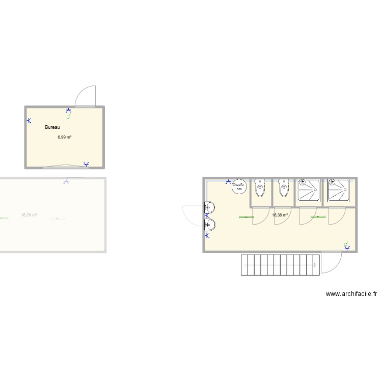 Scrap Métal charleroi. Plan de 4 pièces et 57 m2