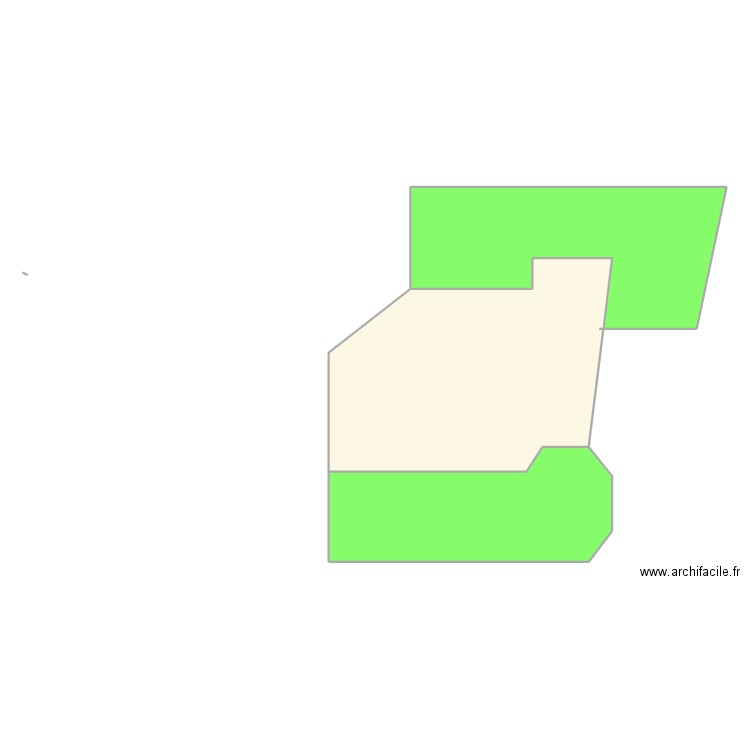 maison. Plan de 3 pièces et 196 m2