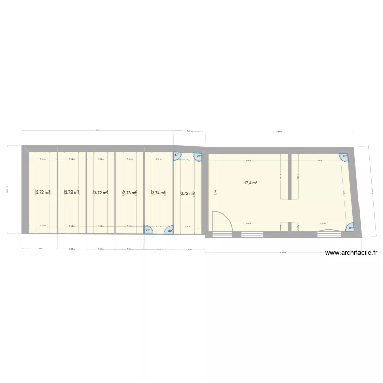 DIMARTINO CHAMPAGNOLE. Plan de 