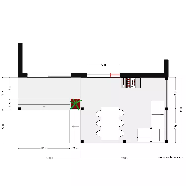 Turbide bon ext. Plan de 