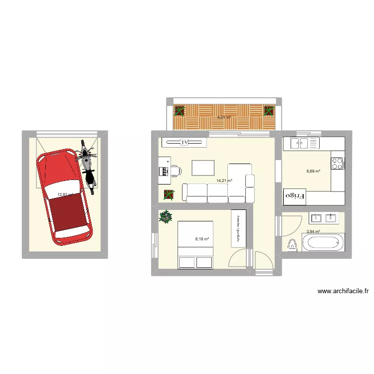 jnjr fbuej. Plan de 6 pièces et 50 m² jnjr fbuej. Plan de 6 pièces et 50 m²