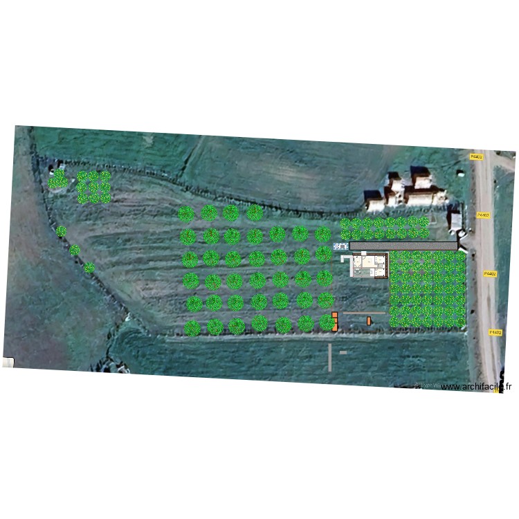 new 9ayd. Plan de 0 pièce et 0 m2