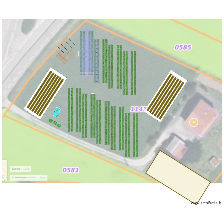 irrigation_Terrasse. Plan de 0 pièce et 0 m2