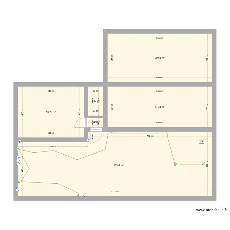 VdR. Plan de 0 pièce et 0 m2