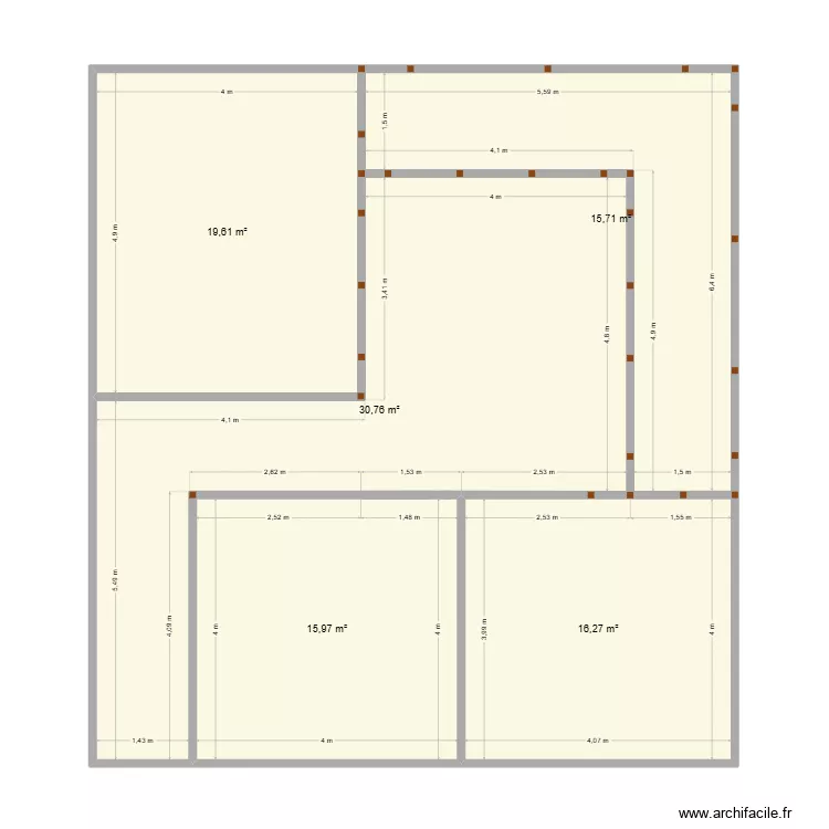 Antaninarenina Bois. Plan de 5 et 98 m² Antaninarenina Bois. Plan de 5 et 98 m²