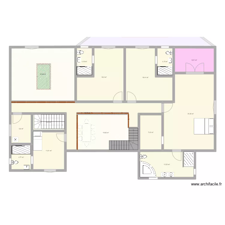 Tamatave 15/03/2026. Plan de 30  et 771 m²