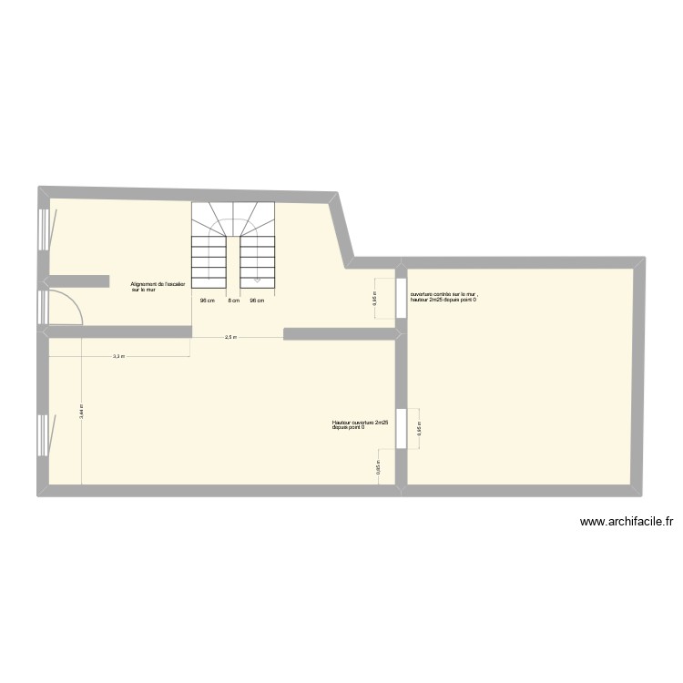 RDC Patou macon. Plan de 0 pièce et 0 m2