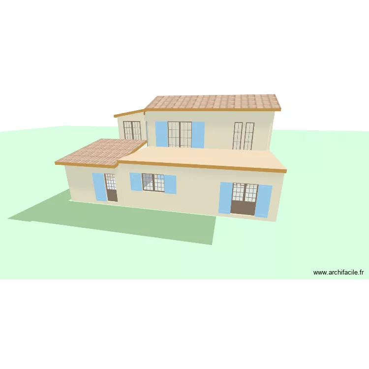 Extension pat. Plan de 4 et 118 m² Extension pat. Plan de 4 et 118 m²