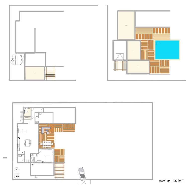 CAP RANDOU 4. Plan de 6 pièces et 134 m2