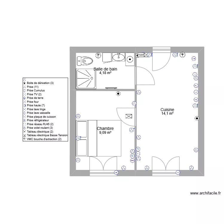 gerbepal elec. Plan de 