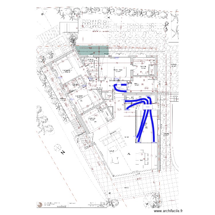 DOLIVEUX RDC. Plan de 0 pièce et 0 m2