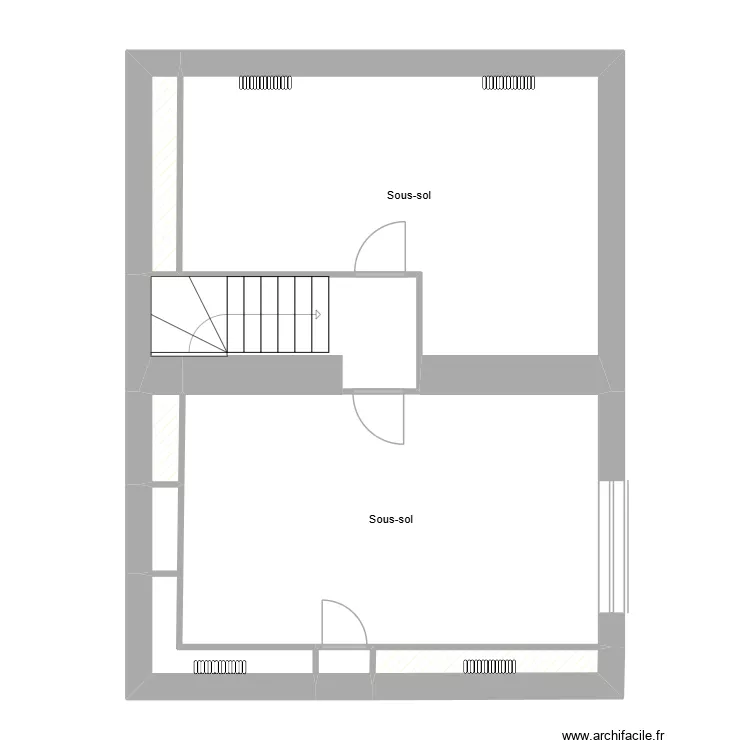 Vincent Viala niveau 0 sans plan. Plan de 8  et 62 m²