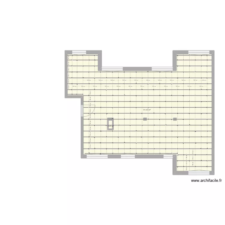 plafond. Plan de plafond. Plan de