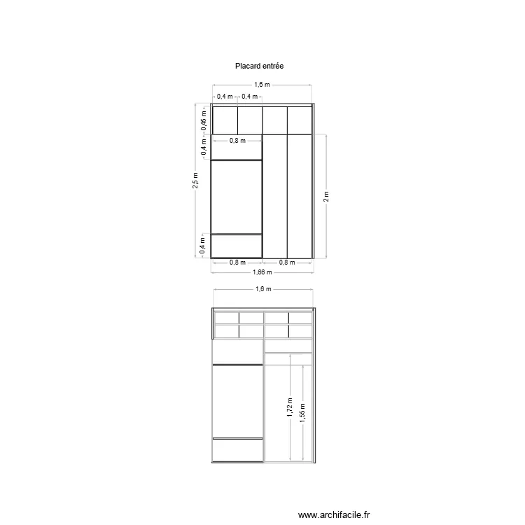 placard lreouge. Plan de 