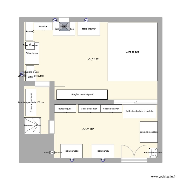 SB 2424. Plan de 0 pièce et 0 m2