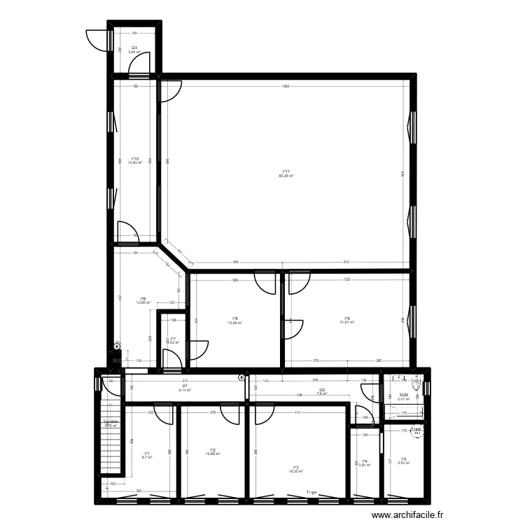 91 BRET 5 Lim Existant fr single av fenetre. Plan de 