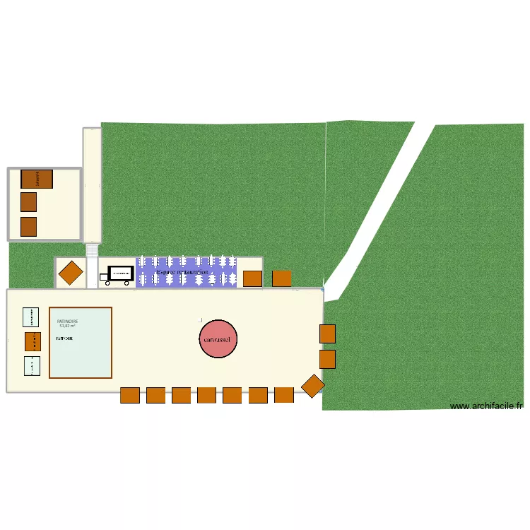 VILLAGE DE NOEL 2024 SAVIGNY SUR ORGE. Plan de 