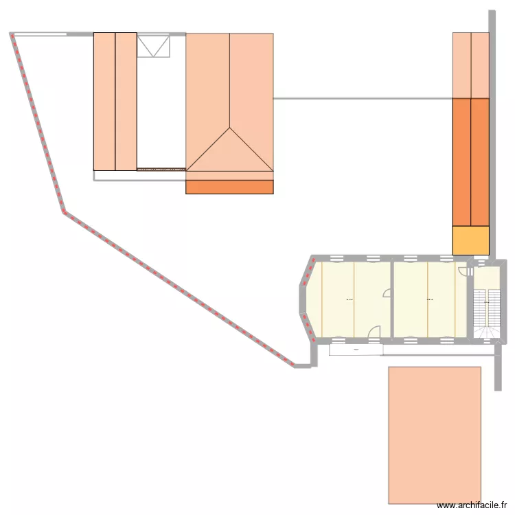RELEVES ETAGE. Plan de 3 et 120 m² RELEVES ETAGE. Plan de 3 et 120 m²