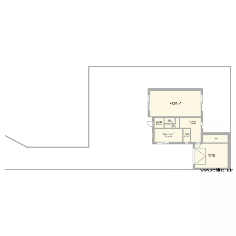 Decines tolstoi 2. Plan de 9 Pièces et 118 m² Decines tolstoi 2. Plan de 9 Pièces et 118 m²