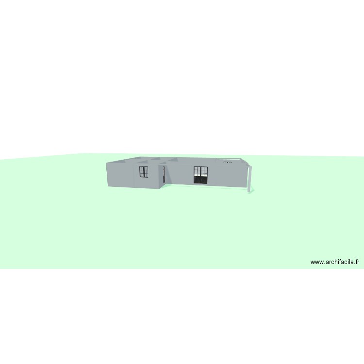MAISON DU VILLAGE 2. Plan de 3 pièces et 92 m2