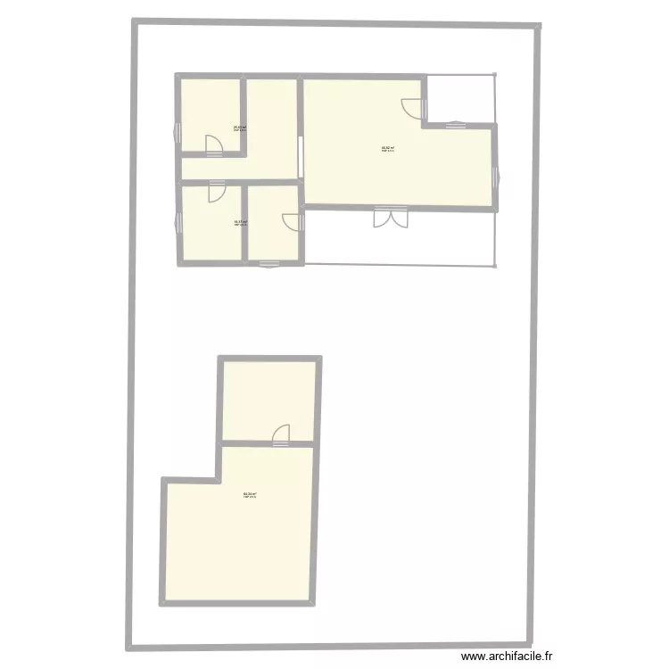 MAISON DU VILLAGE 2. Plan de 4  et 156 m²