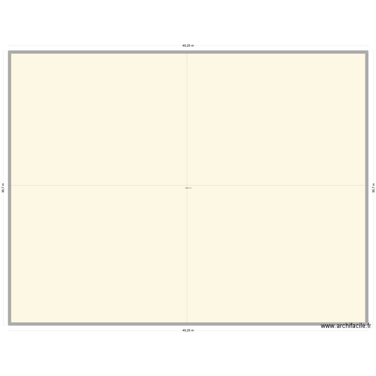 GOUANA Arvin. Plan de 1 pièce et 1201 m2