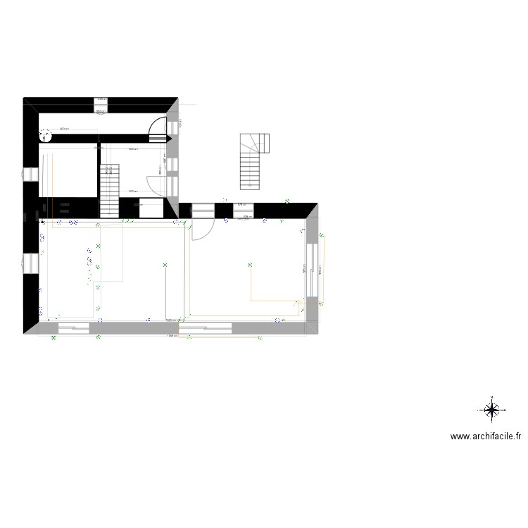 BERGERIE RDC NEW. Plan de 0 pièce et 0 m2