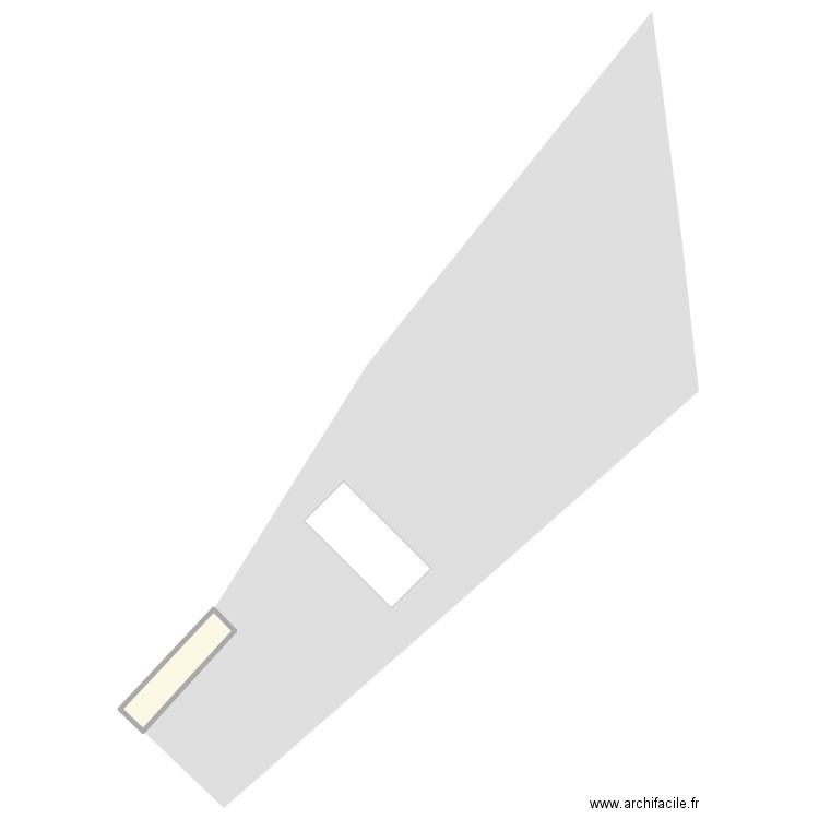 cadastre 2012. Plan de 1 pièce et 30 m2