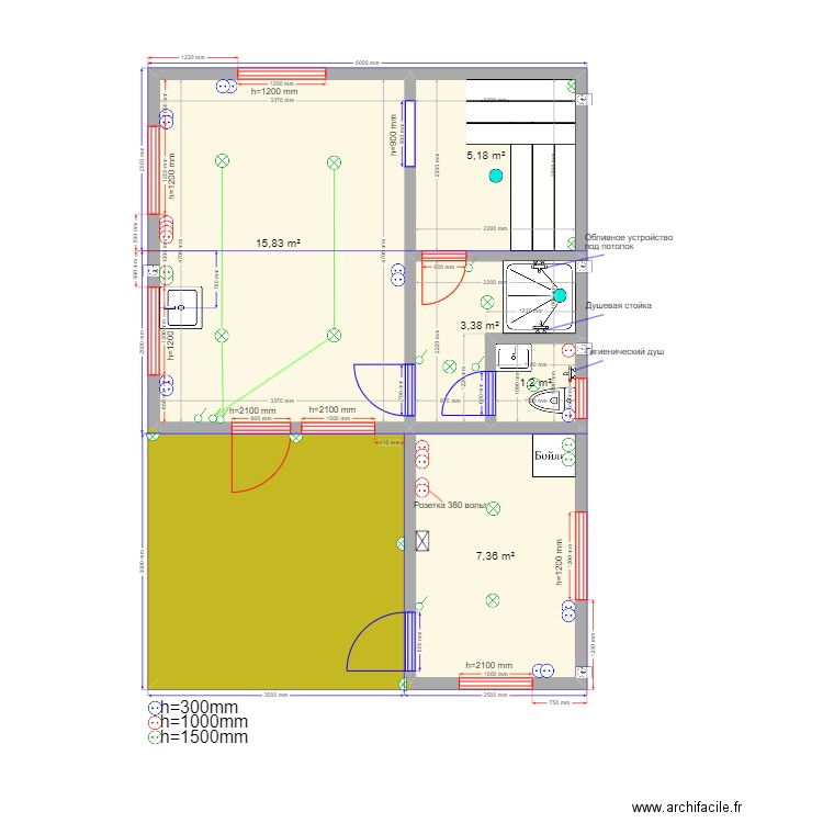 Киржач 1 эл. Plan de 0 pièce et 0 m2