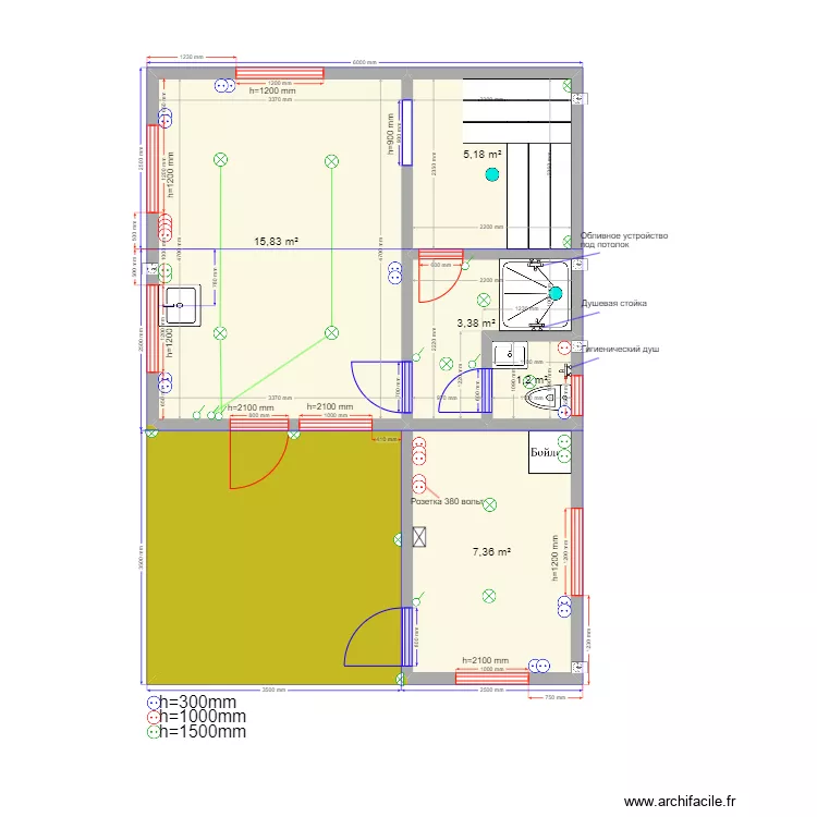 Киржач 1 эл. Plan de 