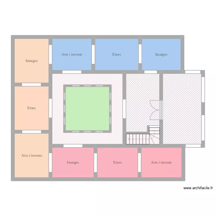 Museu_planta. Plan de 