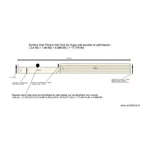 Cot&eacute; escalier et petit bassin Piscine Het Club du Huga