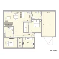 Plan maison MS 90m