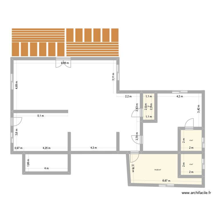 Maion Diane3. Plan de 0 pièce et 0 m2