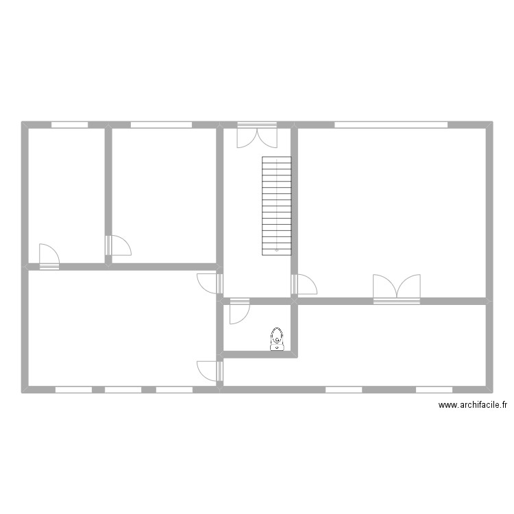 1st v2. Plan de 7 pièces et 183 m2