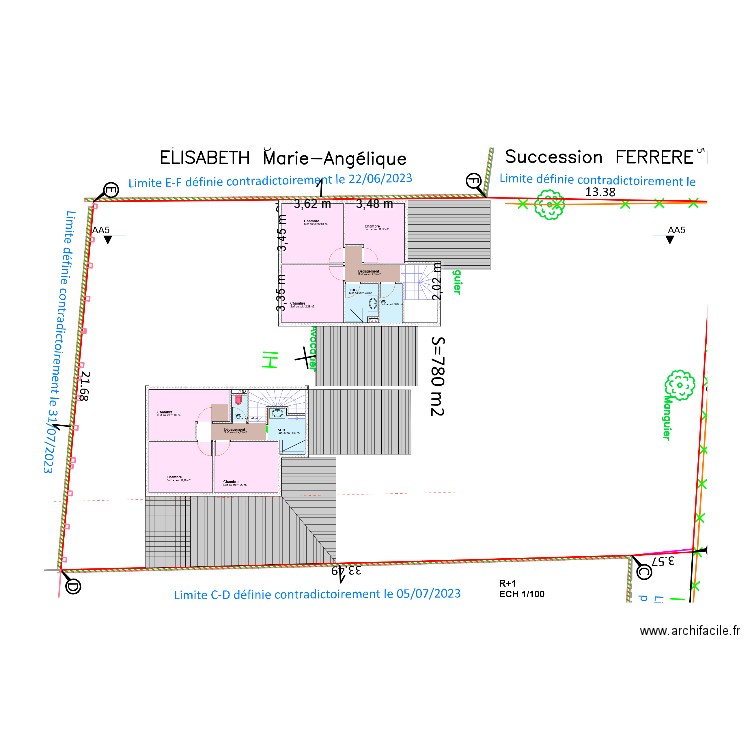 VillasSPJ_R+1. Plan de 0 pièce et 0 m2
