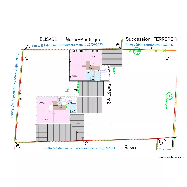 VillasSPJ_R+1. Plan de 
