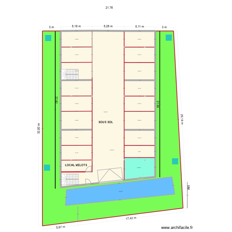 6LOTSUS. Plan de 0 pièce et 0 m2