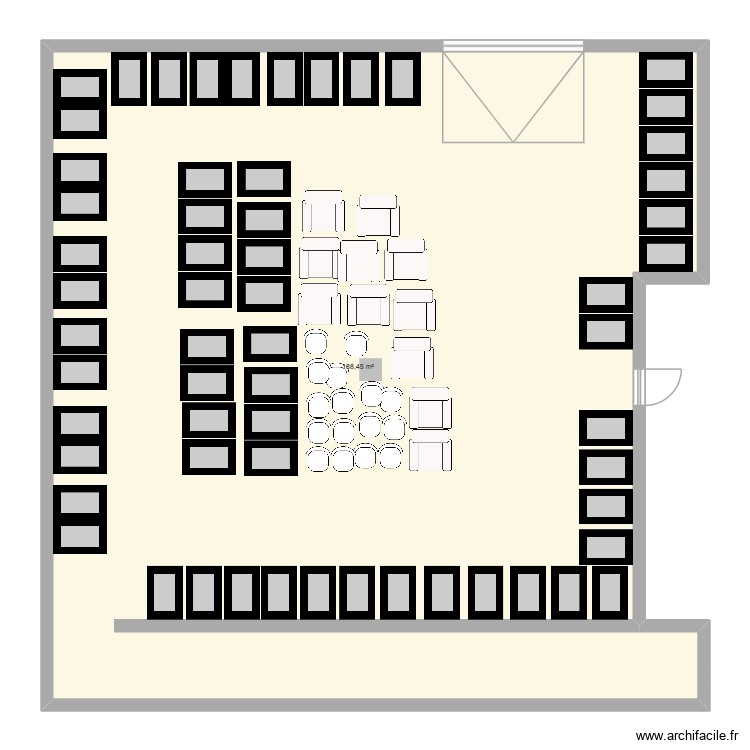 Jacques Helul magasin. Plan de 0 pièce et 0 m2
