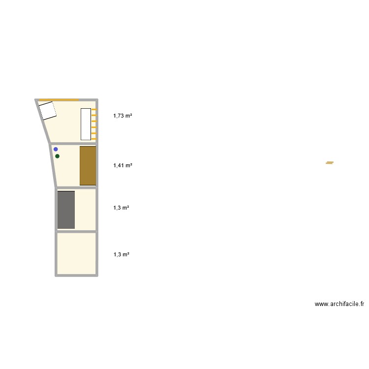 Syno. Plan de 4 pièces et 6 m2