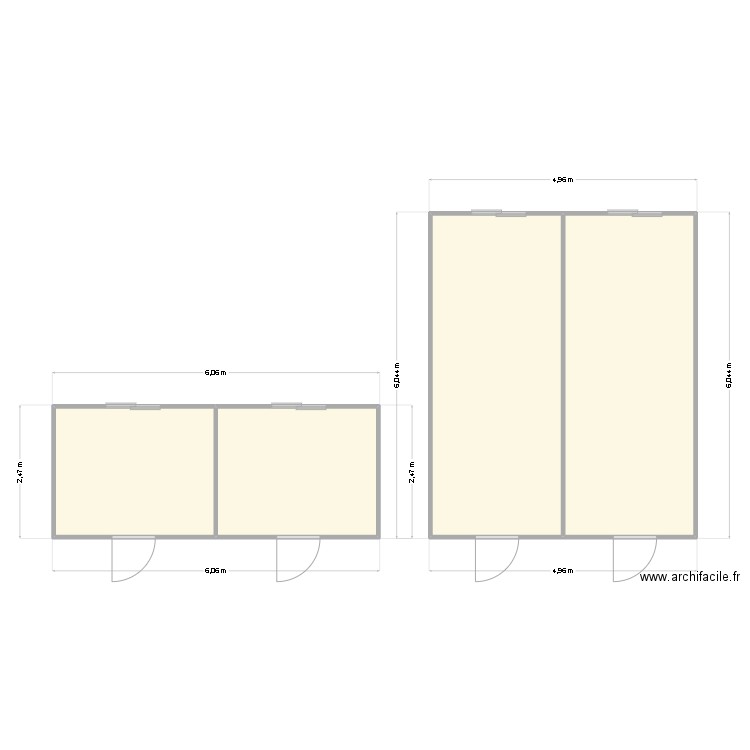RISE FESTIVAL / LES DEUX ALPES 38860. Plan de 4 pièces et 43 m2