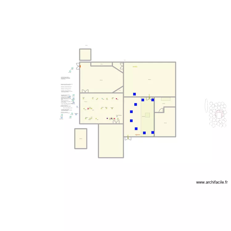 Vendee lumi. Plan de 12 pièces et 403 m²