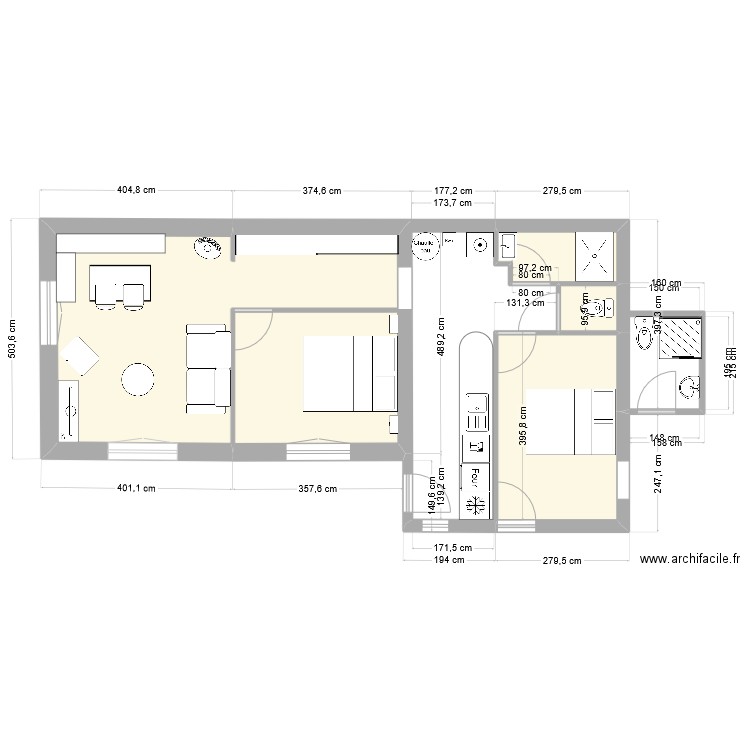 MAISON P. Plan de 0 pièce et 0 m2