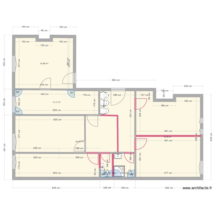 bureau Venture Projet V3. Plan de 0 pièce et 0 m2