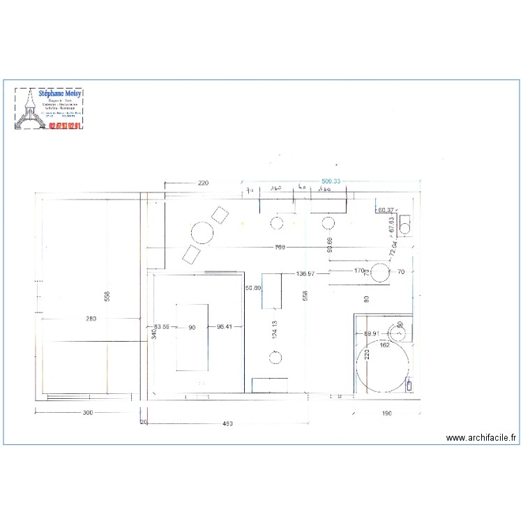 SALON SOPHIE MOISY. Plan de 0 pièce et 0 m2