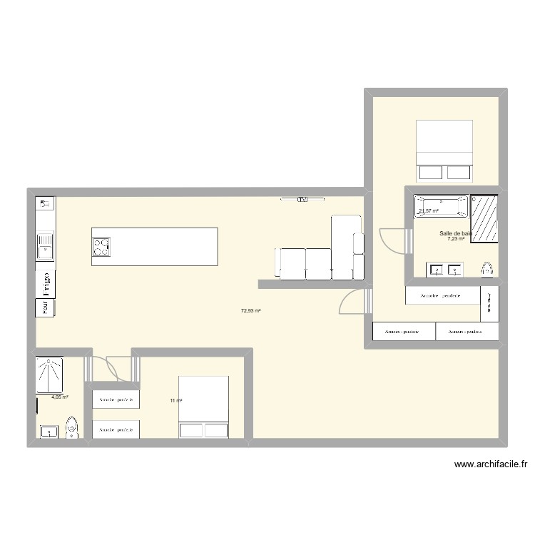 Version 3. Plan de 0 pièce et 0 m2