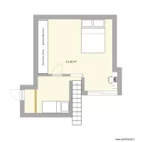 Salon sous comble