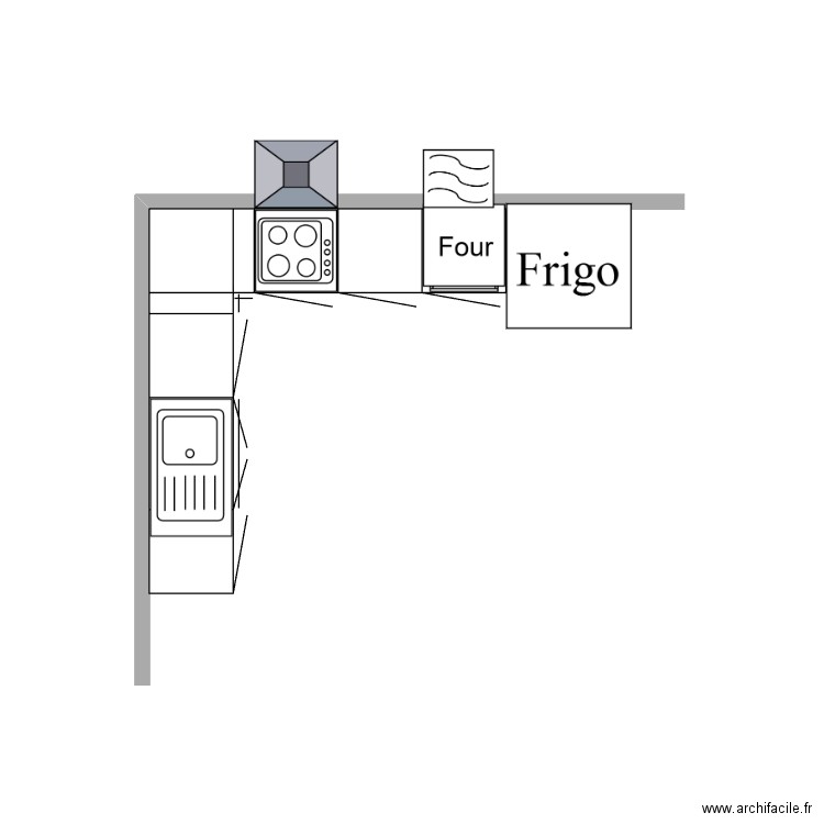CUISINE. Plan de 0 pièce et 0 m2