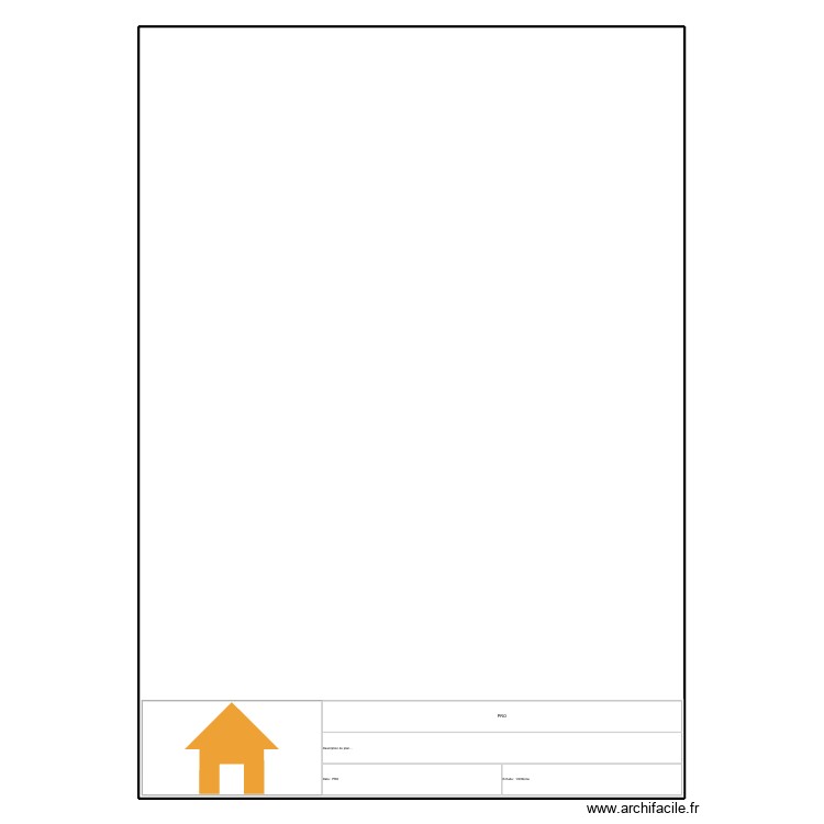 MODELE IMPRESSION. Plan de 0 pièce et 0 m2 MODELE IMPRESSION. Plan de 0 pièce et 0 m2